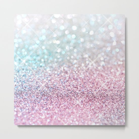 Pastel Winter Metal Print