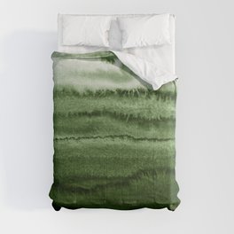 WITHIN THE TIDES FOREST GREEN by Monika Strigel Comforter
