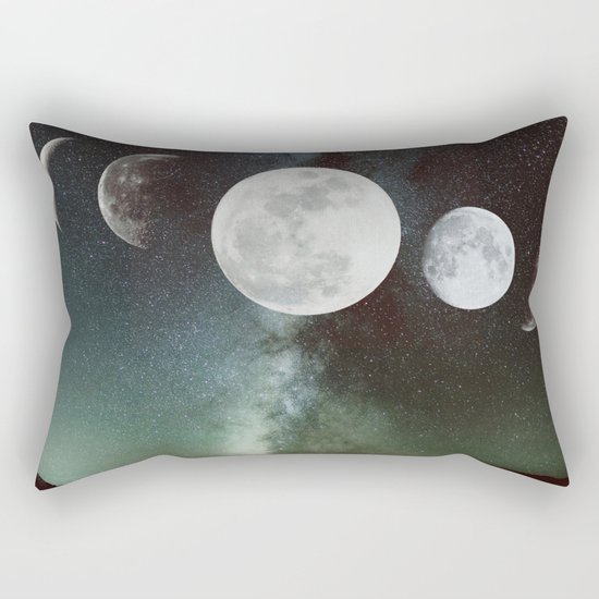 Moon phases Rectangular Pillow