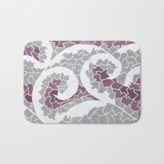 Angry Ocean Bath Mat