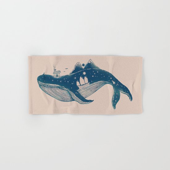 Home (A Whale from Home) Hand & Bath Towel