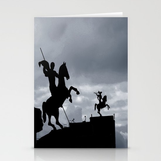 Warriors of time Stationery Cards