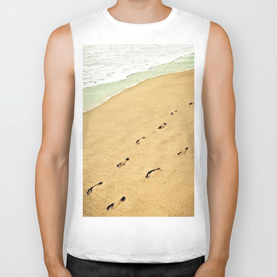 Footprints Biker Tank