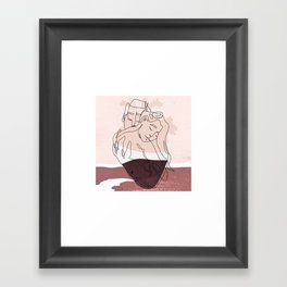 Heart Framed Art Print