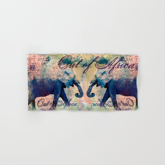 Elephants Journey Hand & Bath Towel