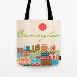 Birmingham Patchwork Tote Bag