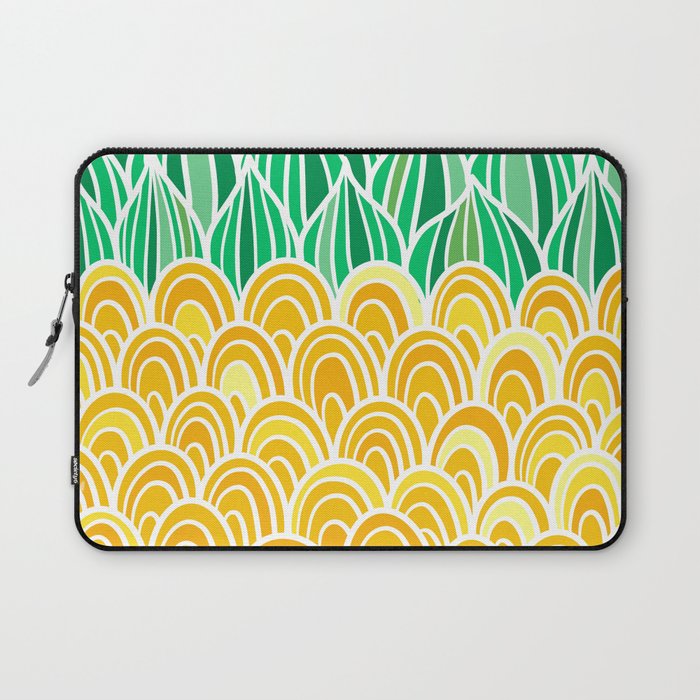Pineapple Seas Laptop Sleeve