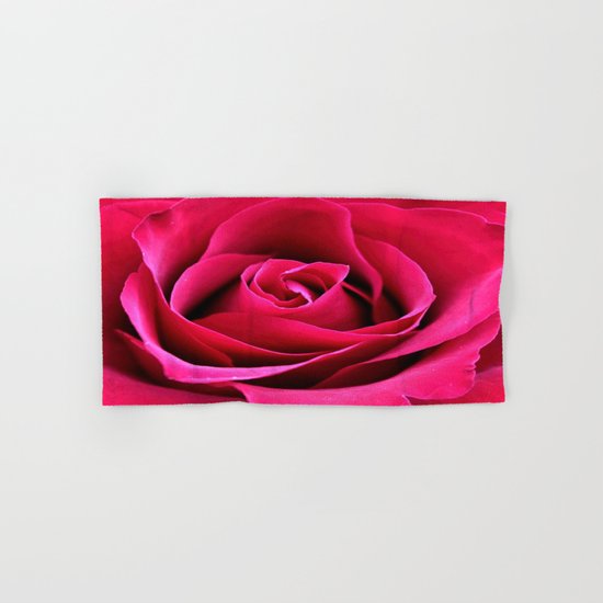 Red Rose Love Hand & Bath Towel