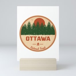 Ottawa National Forest Mini Art Print