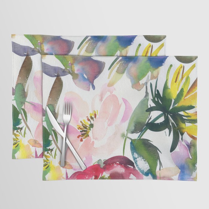 soft flowers N.o 2 Placemat