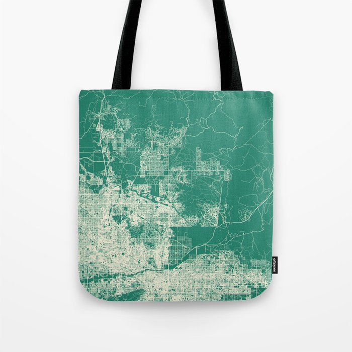 Scottsdale, Arizona - Artistic City Map - USA - Minimal Aesthetic Tote Bag