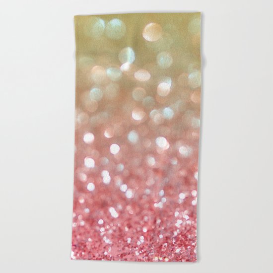 Champagne Tango Beach Towel