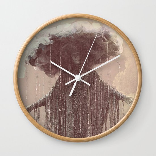 storm lady Wall Clock