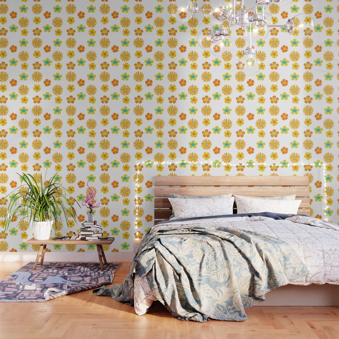 Flower pattern Wallpaper