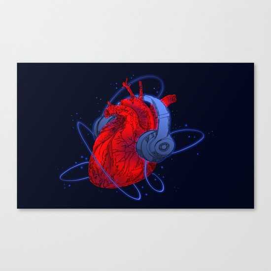 Listen to your Heart Canvas Print