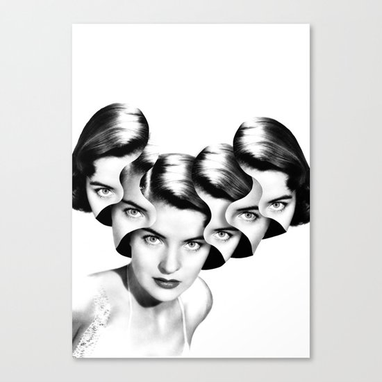 Double-dealing / Treacherous (2017) Canvas Print