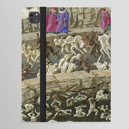 Sandro Botticelli - Inferno, Canto XVIII iPad Folio Case
