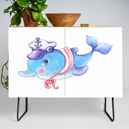 Cute Dolphin Baby Credenza