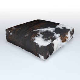 Modern cow hide animal print Outdoor Floor Cushion