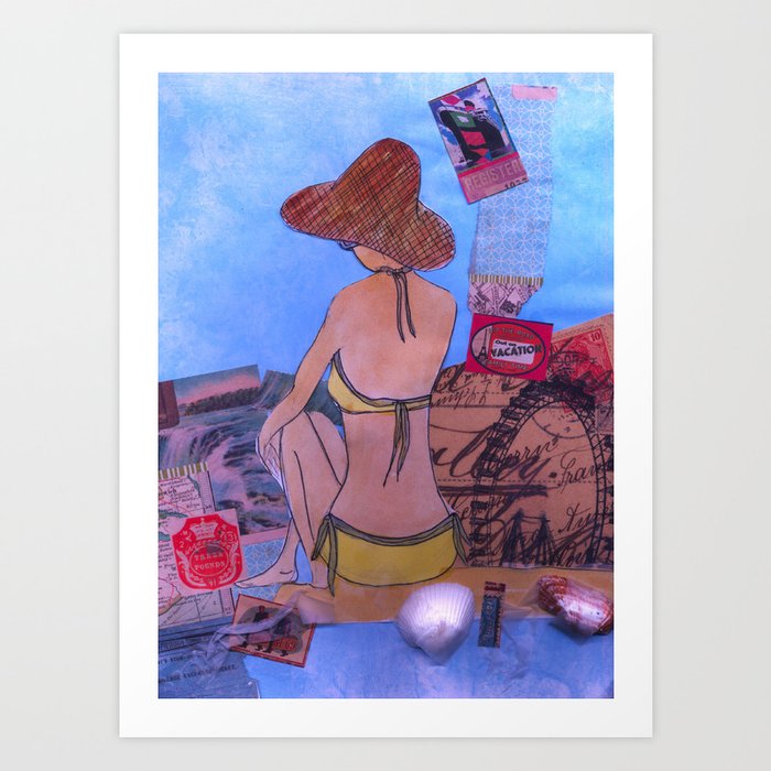 Beach Art Print