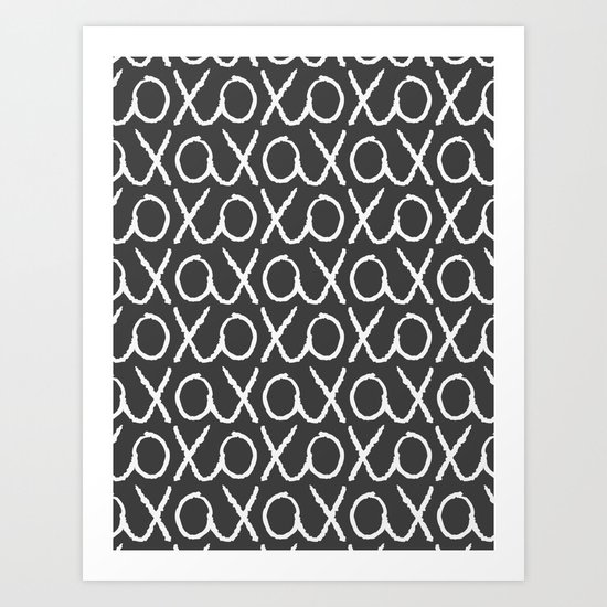 XOXO...LOVE Art Print