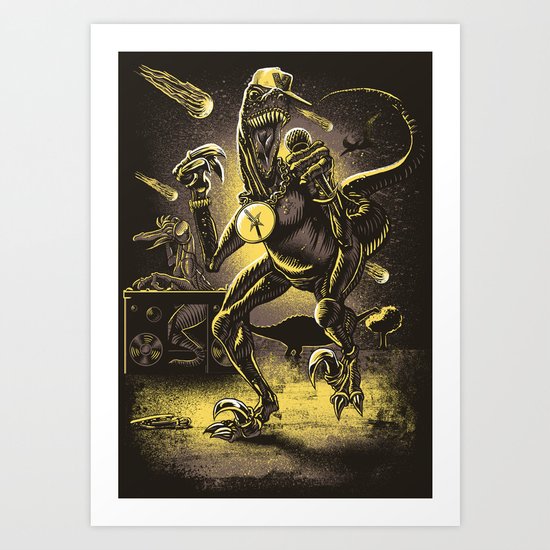 VelociRapper Art Print