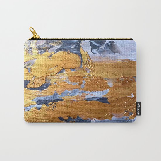 Gold in the ice Carry-All Pouch
