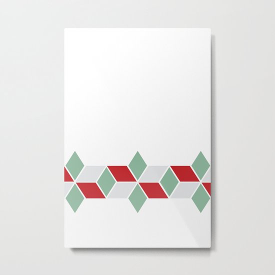 Winter Sweater Metal Print