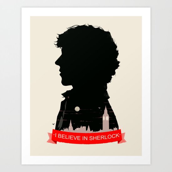Sherlock Art Print