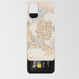 Big Cats in Tropical Jungle 1. Earthy pastels Android Card Case