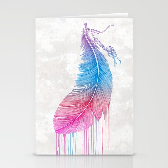 Colors of a Feather Stationery Cards
