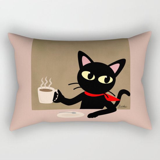 Have a coffee? Rectangular Pillow