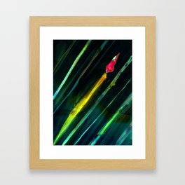 Rocket I Framed Art Print