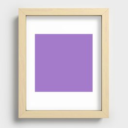 Lilac Bush Recessed Framed Print