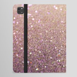 Tan Iridescent Glitter iPad Folio Case