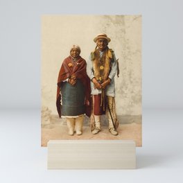 Native American Couple Mini Art Print