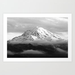 Marvelous Mount Rainier Art Print
