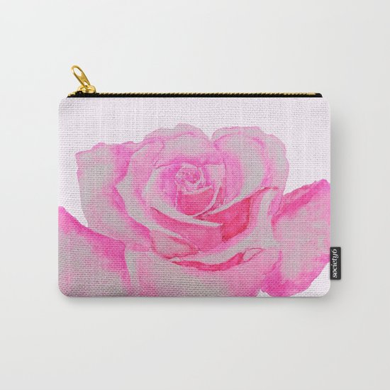 one pink rose Carry-All Pouch