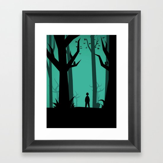 Lost In The Woods Framed Art Print