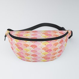 Fish Scales- pink Fanny Pack