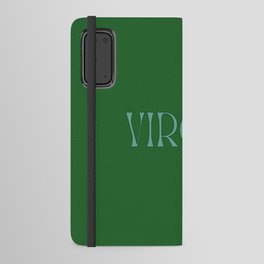 Pine Green Virgo Energy Android Wallet Case