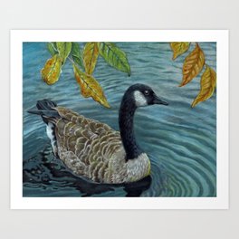 Canada-goose Art Prints to Any Home's Decor Society6