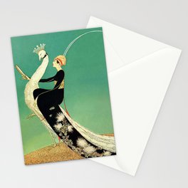 Vintage Magazine Cover - Peacock Stationery Card