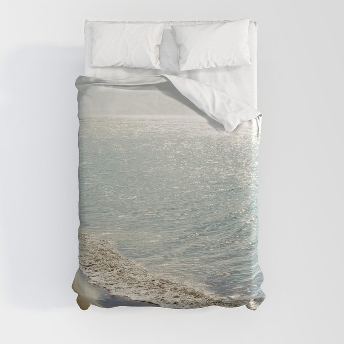 beauty and the beach Duvet Cover