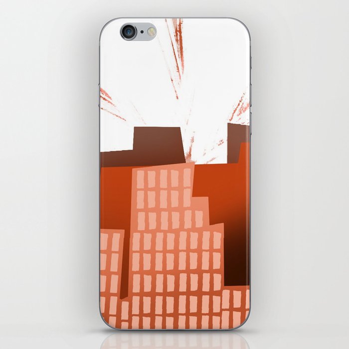 Red city iPhone Skin