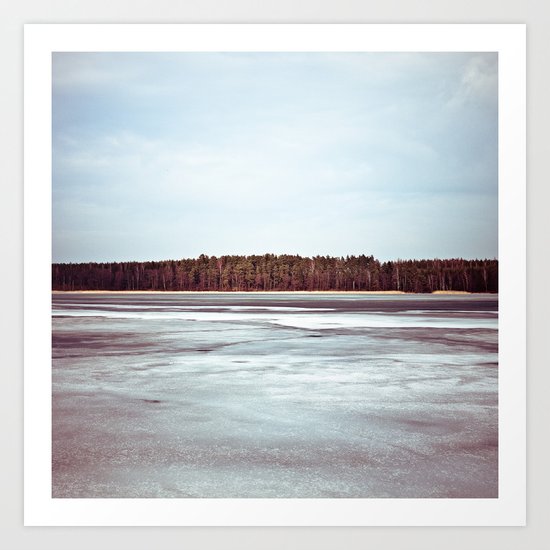 LAKE Art Print