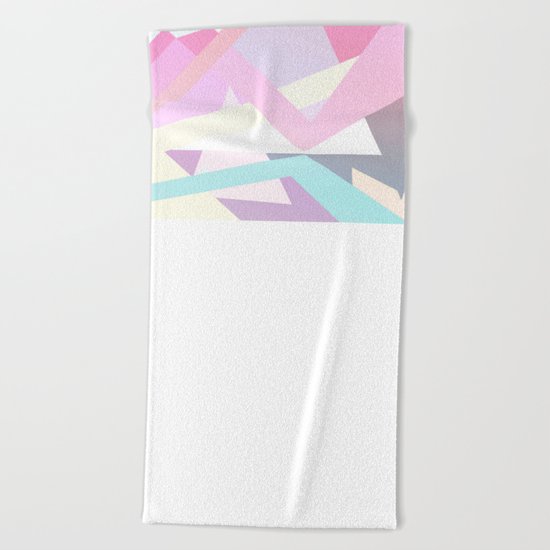 Pastel Pop Beach Towel