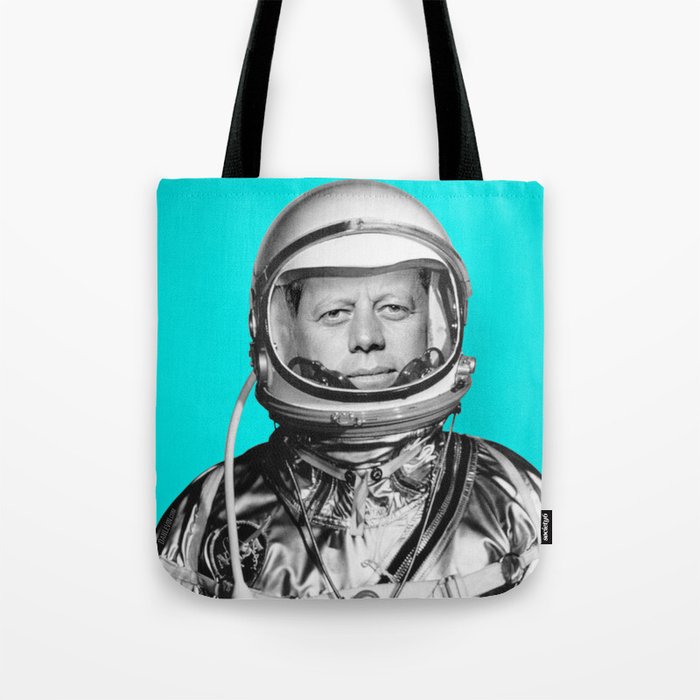 JFK ASTRONAUT (or "All Systems Are JFK") Tote Bag