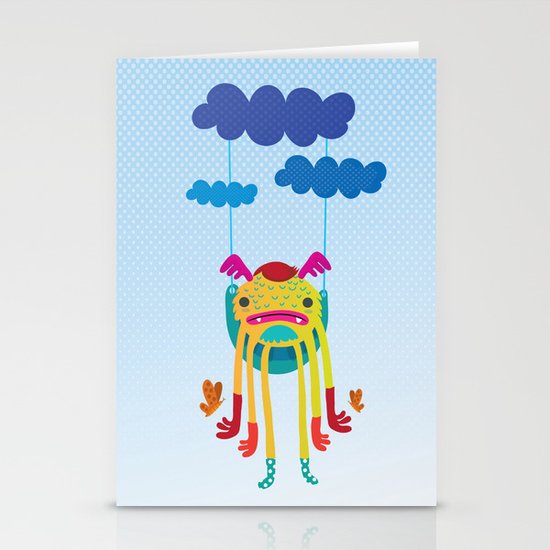 Monster Stationery Cards