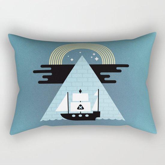 Born to Explore Pt4 Rectangular Pillow